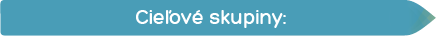 cieľové skupiny