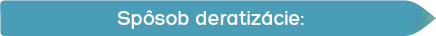 spôsob deratizácie